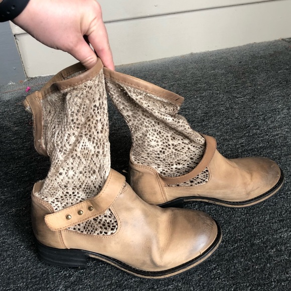 Free People crochet beau boot EUC - Picture 5 of 8